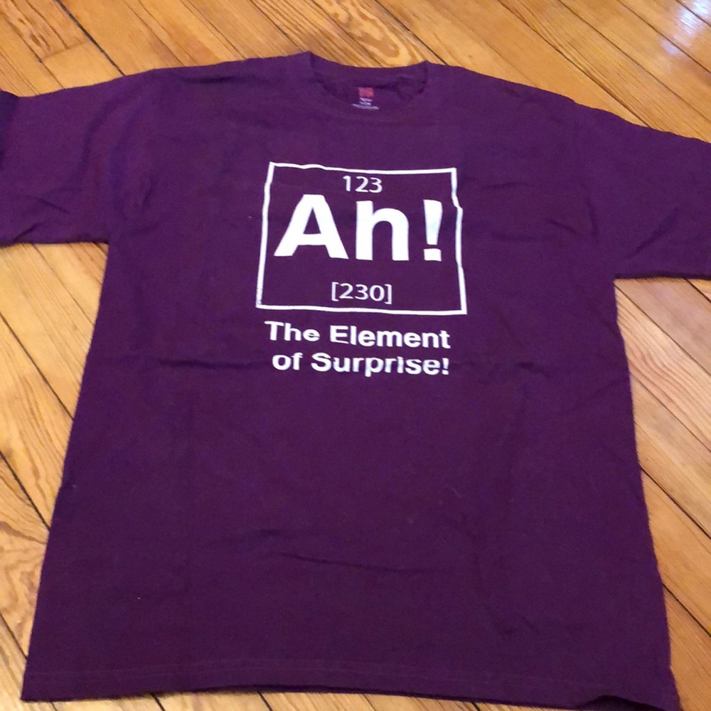 ah element of surprise shirt